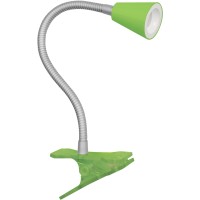 LED-svetilka s ščipalko jabolčno zelena by jedi