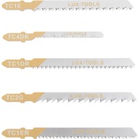 LUX-TOOLS Set listov za vbodno žago 5 kosov les