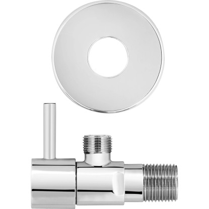 baliv Kotni ventil EV-3410 krom