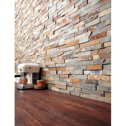 Obloga stene Skrilavec Multicolor 0,432 m²