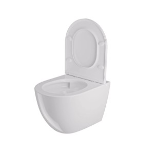 Uptrend Viseča WC školjka Caneo Vortex vklj. z WC desko Slim bela