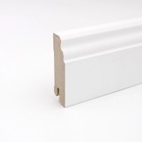 Zaključna letev White&Black Stil bela 70 mm x 18 mm dolžina 2400 mm