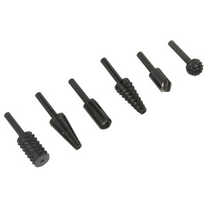 LUX-TOOLS Komplet rezkal 6-delni za les in kovino