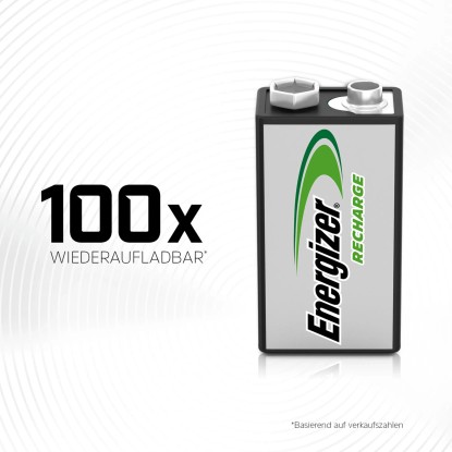 Energizer Akumulatorska baterija Power Plus 9 V E-blok 1 kos