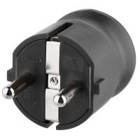 LUX-TOOLS Vtič črne barve