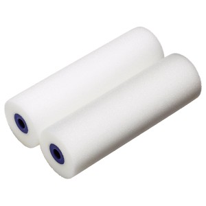 LUX-TOOLS Penasti valjček ravni 10 cm 2 kosa