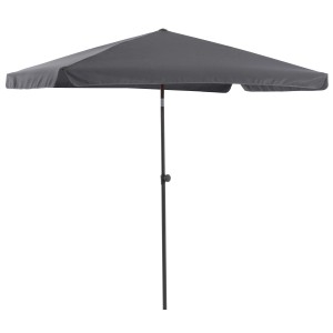 Balkonski senčnik Hernando 210 cm x 140 cm antracit s funkcijo Push-Up