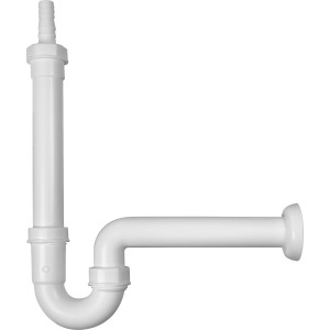 Sifon za pomivalno korito 47,8 mm (G 1 1/2) Bel