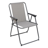 Zložljiv stol Grecia siv 56 x 53 x 74 cm
