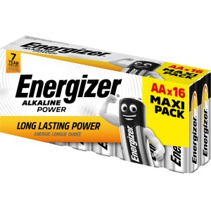 Energizer baterija Alkaline Power Mignon AA 16 kosov Papirnata škatla