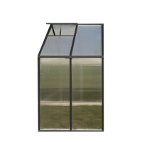 Palram Podaljšek za rastlinjak Glory 8x8 119,5 cm x 244 cm x 268,5 cm antracit