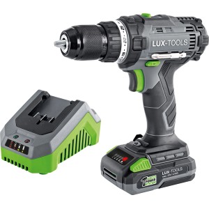 LUX-TOOLS Akumulatorski vrtalni vijačnik set 1 PowerSystem A-BS-20