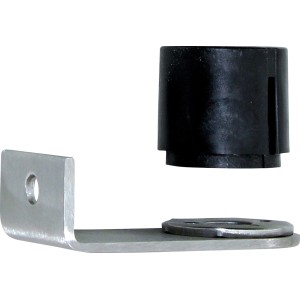 Stenski nosilec oprijemala z adapterjem nerjavno jeklo