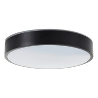 Brilliant LED stropna svetilka Vadin črno bela Ø 33 cm