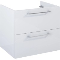 Maximus Podumivalniška omara 60 cm Stylo 2 predala bele barve