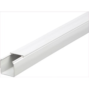 Kabelski kanal 40 mm x 40 mm bel dolžina 2 m
