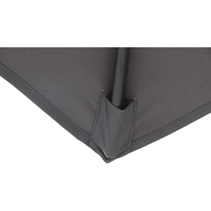 Vrtni senčnik Honolulu Ø 300 cm Antracit z vrtljivo ročico