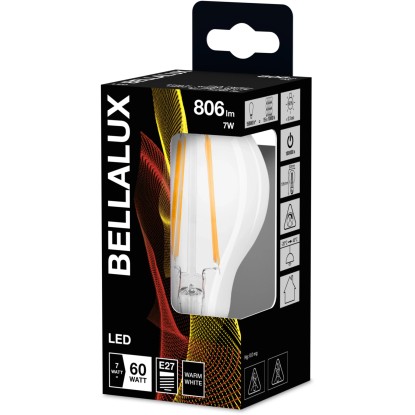 Bellalux LED-sijalka v obliki žarnice E27/7 W (806 lm) Topla bela svetloba