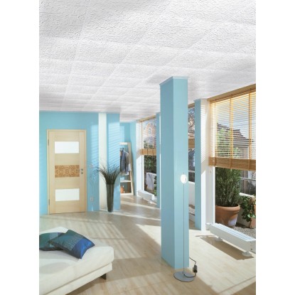 Stropna plošča Paris bela 2 m²