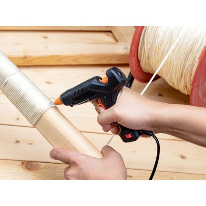 Pištola za vroče lepljenje 30 W s 5 lepilnimi vložki