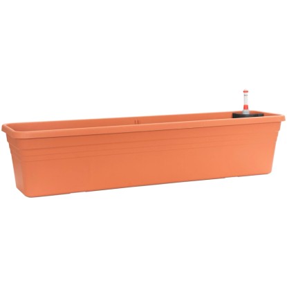 Ebertsankey Korito za rože Mediterran z namakalnim sistemom 80 cm Terakota