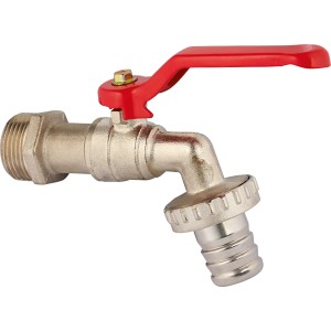 Krogelni iztočni ventil z vijačnim spojem za gibko cev 26,4 mm (R 3/4)