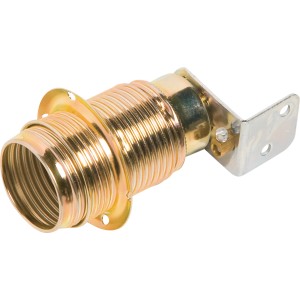 OBI Okov žarnice E14 medenina s kotnikom