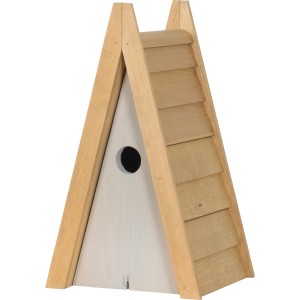 Valilnica v obliki triangla FSC® svetlo siva-rjava