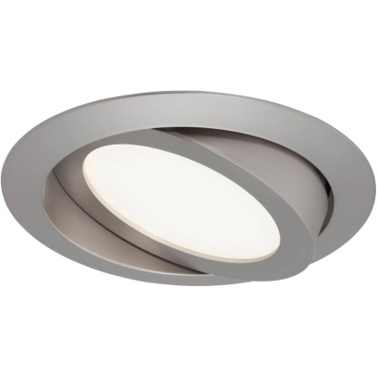 Briloner Vgradna LED-svetilka Komplet 3 kosov Nikelj Vrtljiva V: 3,4 cm Ø: 14 cm