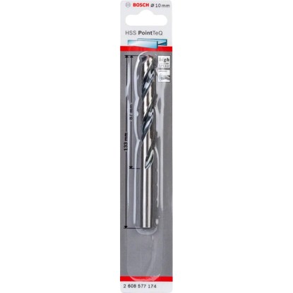 Bosch Spiralni sveder HSS PointTeQ 10 mm