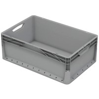 Eurobox-System Zaboj s polnimi stenami 22 cm x 40 cm x 60 cm 42 l siv