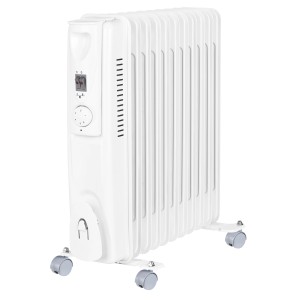 Električni radiator Grena bela 2.500 W oljni grelnik