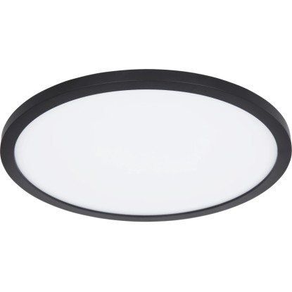 Globo LED-stropna svetilka Sapana Ø 42 cm Črna