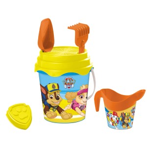Happy People Komplet z vedrom za pesek Tačke na patrulji 6-delni
