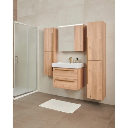 Aquaart Stranska omarica Sharp 170 hrast