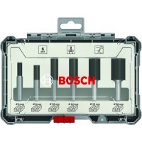 Bosch Komplet rezkarjev za utore 8-mm steblo 6-delni