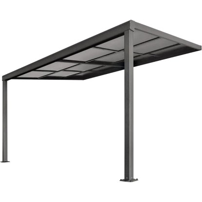 Floraworld Terasni nadstrešek Air antracitni (Š x G) 390 cm x 299 cm