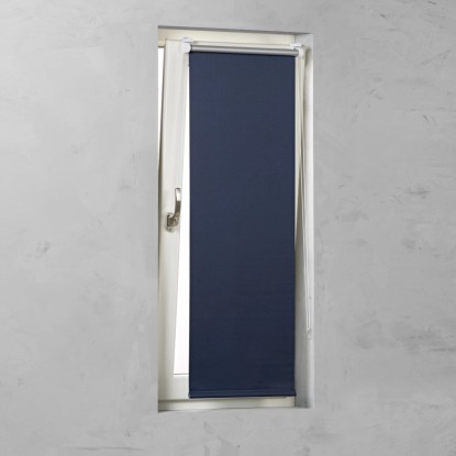 Cocoon Easy Fix Zatemnilna rolo zavesa temno modra 60 cm x 150 cm