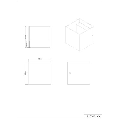 Trio LED stenska svetilka Louis ščetkani aluminij z 1-spotoma 4,3 W