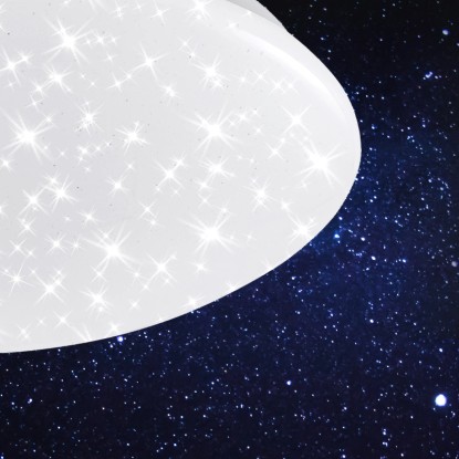 Briloner LED stropna svetilka Brilo Bath bela