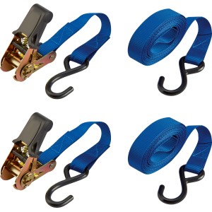 Komplet priveznih trakov AH-003B z ragljo dvodelni 2,5 cm x 500 cm