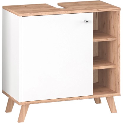 Astor Omarica pod umivalnikom Sven beli hrast FSC®