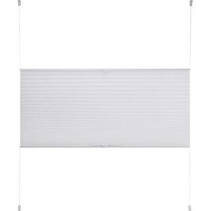 OBI Nagubano senčilo Valeria 105 cm x 130 cm Bele barve