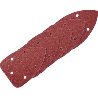 LUX-TOOLS Brusni diski za trikotne brusilnike Comfort 100 x 140 mm K40 z luknj.
