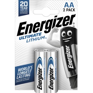 Energizer Litijeva baterija Ultimate AA Mignon 2 kosa
