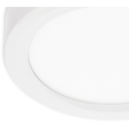 Briloner LED stropna in stenska svetilka Fire bela kovina in umetna masa