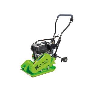 Zipper Vibracijska plošča ZI-RPE60 z gumijasto ploščo in podvozjem 62 kg 4 kW