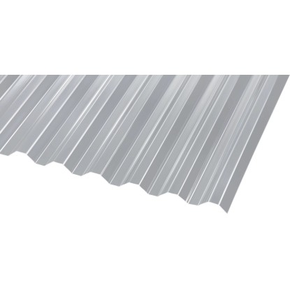 Akrilna trapezna plošča 1,5 mm "sz" 76/18 prozorna 2000 mm x 1045 mm