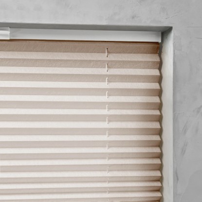Cocoon Dnevna plise zavesa 20 mm Taupe 80 cm x 130 cm