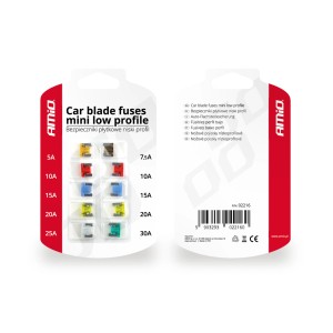 Amio Varovalke nizek profil 10 kos